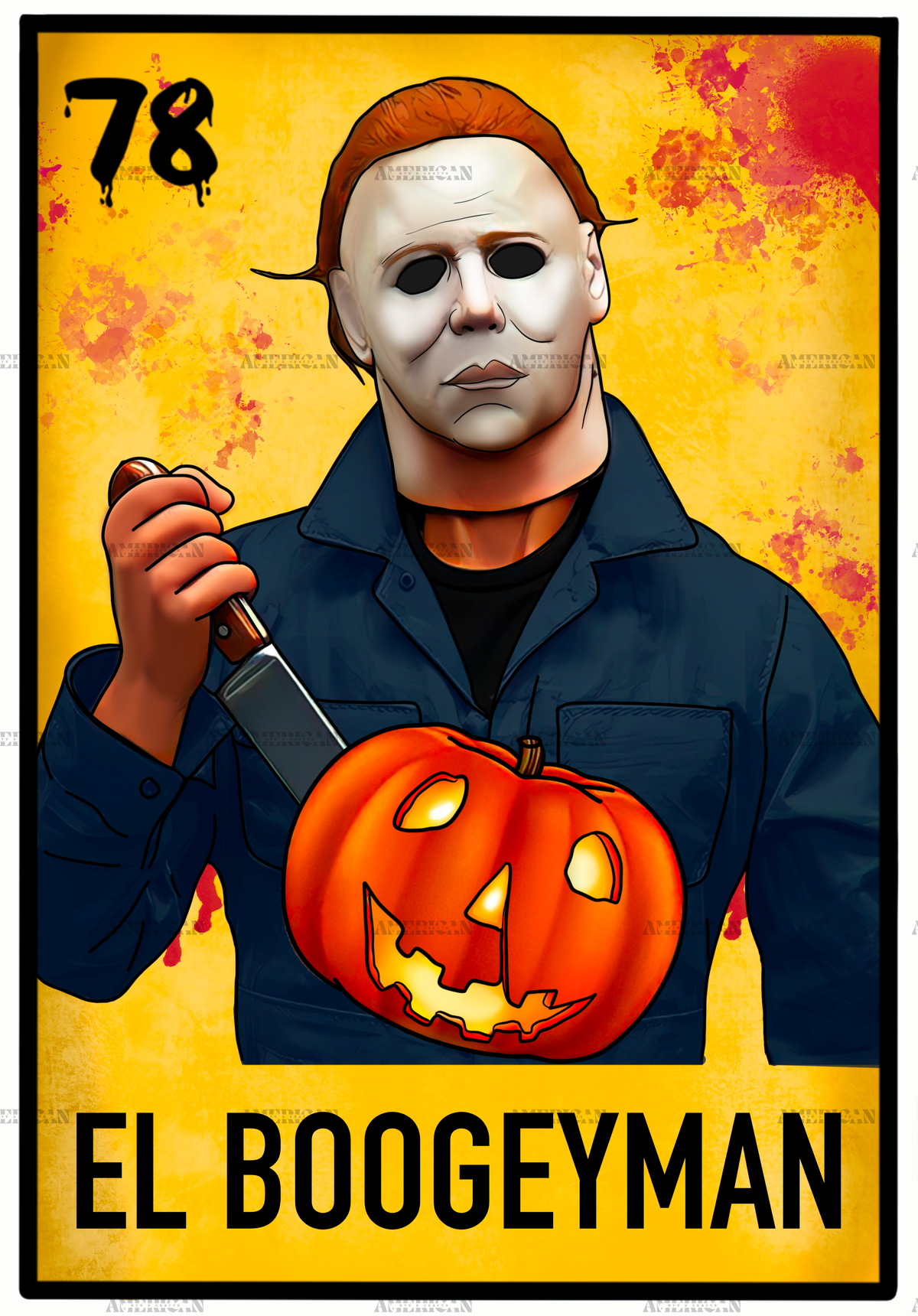 El Boogeyman DTF Transfer