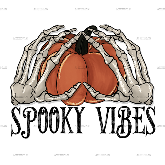 pumpkin vibes DTF Transfer