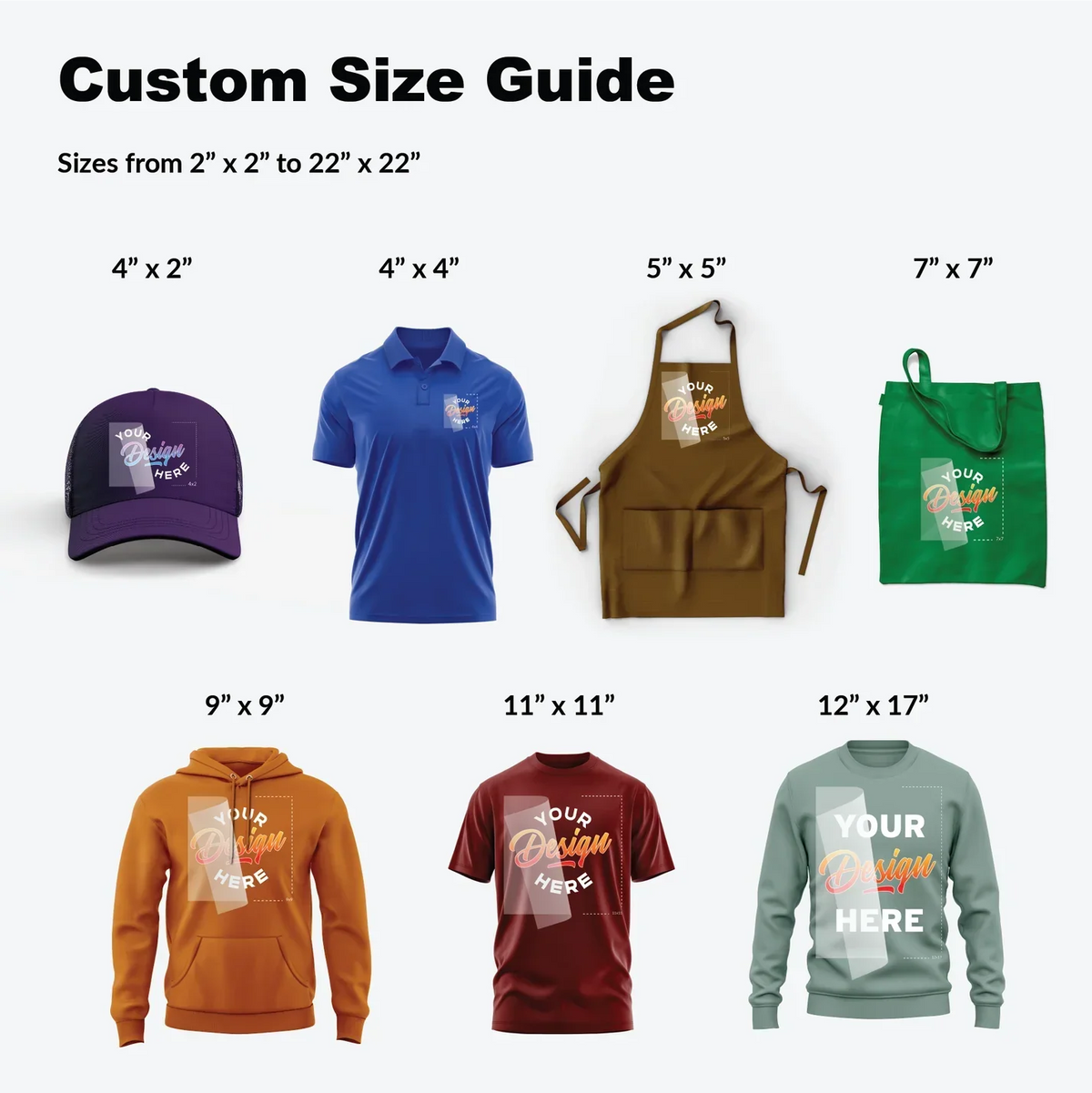 Custom DTF Transfers